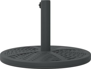 vidaXL Podstawa do parasola, do słupków 38/48 mm, 12 kg, okrągła 6