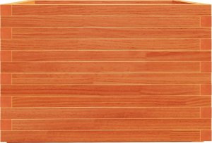 vidaXL Donica ogrodowa, woskowy brąz, 70x70x49,5 cm, drewno sosnowe 5