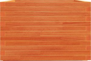 vidaXL Donica ogrodowa, woskowy brąz, 70x70x49,5 cm, drewno sosnowe 6