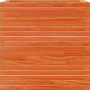 vidaXL Donica ogrodowa, woskowy brąz, 70x40x68,5 cm, drewno sosnowe 5