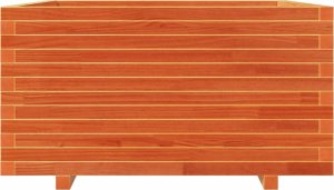 vidaXL Donica ogrodowa, woskowy brąz, 90x90x49,5 cm, drewno sosnowe 5