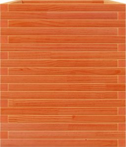 vidaXL Donica ogrodowa, woskowy brąz, 90x60x68,5 cm, drewno sosnowe 6