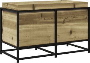 vidaXL Donica ogrodowa, 80x40x50 cm, impregnowane drewno sosnowe 2