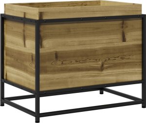 vidaXL Donica ogrodowa, 60x40x50 cm, impregnowane drewno sosnowe 2