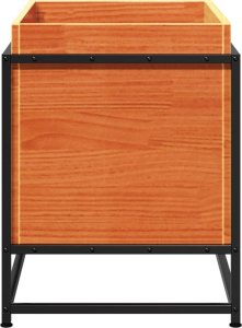 vidaXL Donica ogrodowa, woskowy brąz, 60x40x50 cm, lite drewno sosnowe 6