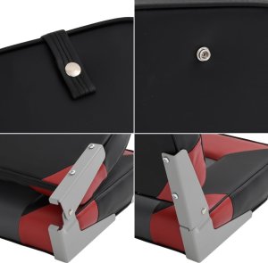 vidaXL Fotel do łodzi, z wysokim oparciem, składane, 39x43x58 cm 11