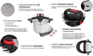 Zwieger Garnek ciśnieniowy Klassiker 7L 6