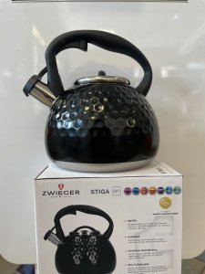 Zwieger ZWIEGER CZAJNIK STIGA stalowy Zwieger 3 l czarny 2