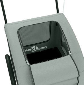 vidaXL Przyczepka rowerowa dla zwierząt, tkanina Oxford i żelazo 10