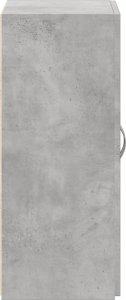 vidaXL Szafka na dokumenty, szarość betonu, 60x32x77,5 cm 5