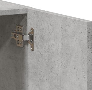 vidaXL Szafka na dokumenty, szarość betonu, 60x32x77,5 cm 8