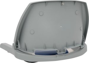 vidaXL Składane siedzisko do łodzi, 2-cz., z niebiesko-białą poduszką 8