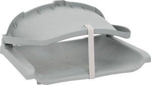 vidaXL Składane siedzisko do łodzi, 2-cz., szare 11