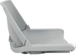 vidaXL Składane siedzisko do łodzi, 2-cz., szare 6