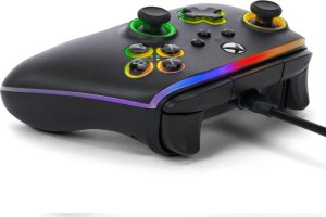 Pad PowerA XS Pad przewodowy Advantage Lumectra czarny 10