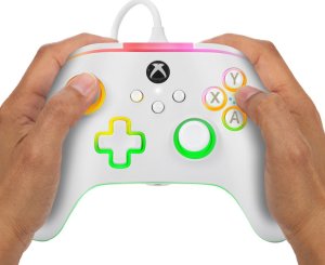 Pad PowerA PowerA XS Pad przewodowy Advantage Lumectra biały 14