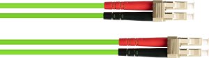 Alcasa LW-803LC5 kabel InfiniBand / światłowodowy 3 m LC Zielony 3