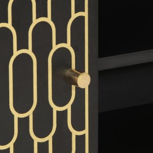 vidaXL Szafka pod telewizor, 80x31,5x46 cm, lite drewno mango 9