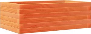 vidaXL Donica ogrodowa, woskowy brąz, 70x40x23 cm, drewno sosnowe 7