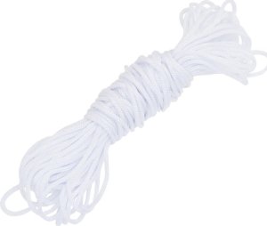 vidaXL Osłona na ogrodzenie, biała, 300x120 m, PVC 3