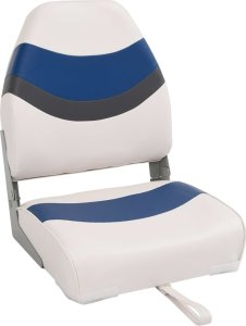 vidaXL Składane siedzisko do łodzi, 2-cz., z wysokim oparciem 3