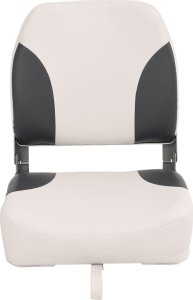 vidaXL Składane siedzisko do łodzi, 2-cz., z niskim oparciem i pasem 4