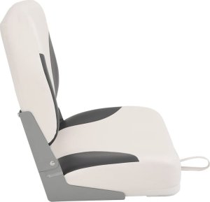 vidaXL Składane siedzisko do łodzi, 2-cz., z niskim oparciem i pasem 6