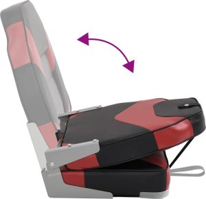 vidaXL Składane siedziska do łodzi, 4-cz., z wysokim oparciem 11