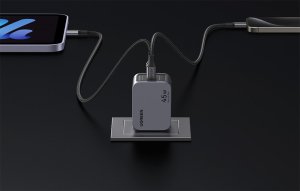 Ładowarka Ugreen UGREEN 35008 Ładowarka sieciowa Nexode Pro 45W 2x USB-C 3