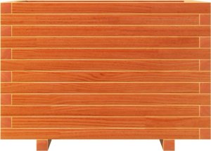 vidaXL Donica ogrodowa, woskowy brąz, 70x40x49,5 cm, drewno sosnowe 5