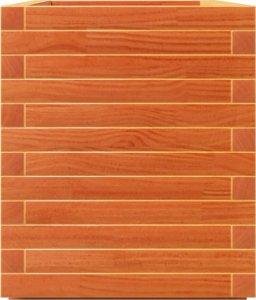 vidaXL Donica ogrodowa, woskowy brąz, 70x40x49,5 cm, drewno sosnowe 6