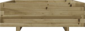 vidaXL Donica ogrodowa, 80x80x26,5 cm, impregnowane drewno sosnowe 5