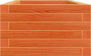 vidaXL Donica ogrodowa, woskowy brąz, 90x40x23 cm, lite drewno sosnowe 6