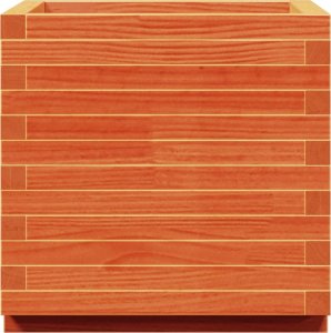 vidaXL Donica ogrodowa, woskowy brąz, 50x50x49,5 cm, drewno sosnowe 6