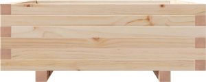 vidaXL Donica ogrodowa, 70x70x26,5 cm, lite drewno sosnowe 5