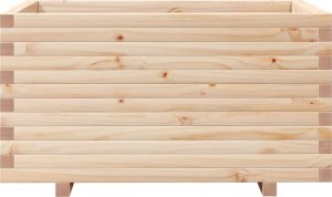 vidaXL Donica ogrodowa, 90x60x49,5 cm, lite drewno sosnowe 5