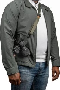 Torba Peak Design Pasek na szyję lub ramię SLIDE LITE SAGE v3 szarozielony do lekkich aparatów 14