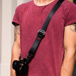 Torba Peak Design Pasek na szyję lub ramię SLIDE LITE SAGE v3 szarozielony do lekkich aparatów 16