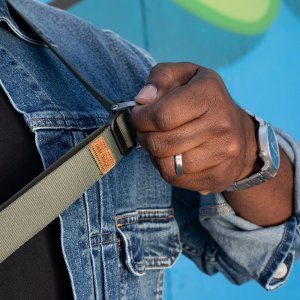 Torba Peak Design Pasek na szyję lub ramię SLIDE LITE SAGE v3 szarozielony do lekkich aparatów 7