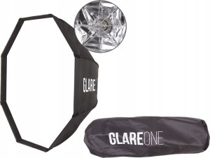 Lampa studyjna GlareOne Softbox 25x100 PRO - zestaw z gridem 13