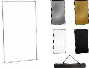 Blenda GlareOne Reflector 100x150 - blenda na ramie 5w1 14