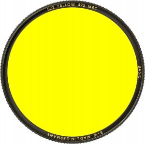 Filtr B+W Filtr żółty B+W Basic 022 Yellow MRC 1102638 49mm 4