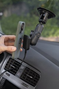 Peak Design Peak Design Mobile 1" Ball Adapter Charging - 1 Calowy Adapter Kulowy z ładowaniem- Czarny 5