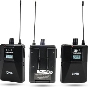 Słuchawki DNA DNA IN-EAR GO system bezprzewodowy nagłośnienia odsłuch douszny 2