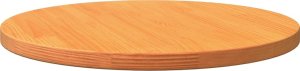 vidaXL Blat stołu, okrągły, woskowy brąz, 50x2,5 cm, drewno sosnowe 4