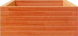 vidaXL Donica ogrodowa, woskowy brąz, 110x60x23 cm, drewno sosnowe 6