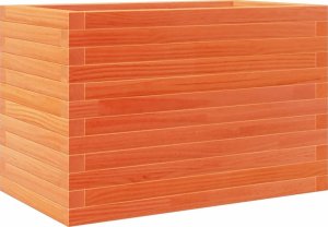 vidaXL Donica ogrodowa, woskowy brąz, 70x40x45,5 cm, drewno sosnowe 2