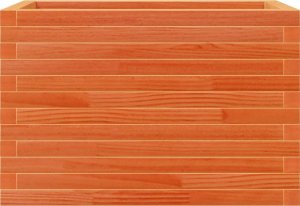 vidaXL Donica ogrodowa, woskowy brąz, 70x40x45,5 cm, drewno sosnowe 5