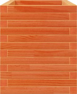 vidaXL Donica ogrodowa, woskowy brąz, 70x40x45,5 cm, drewno sosnowe 6