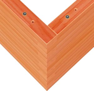 vidaXL Donica ogrodowa, woskowy brąz, 70x40x45,5 cm, drewno sosnowe 8